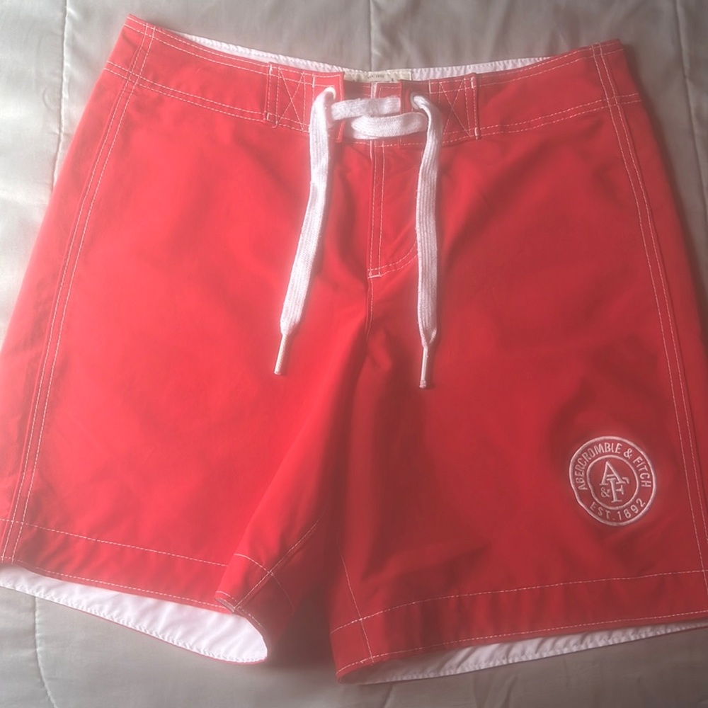 Red Abercrombie Shorts